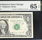 1988a  1 Frn Pmg 65epq Loose Cylinder Error Binary Repeater Serial 00010001