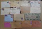 38 British Malaya Postal Covers Stamps  Brunei  Straits Settlements Singapore