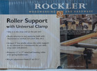 Rockler Woodworking And Hardware Roller Support With Universal Clamp- Free Ship