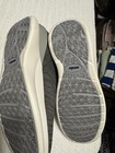 Moshn By Klogs  Gray Knit Slip-on Sneakers Us 10 Wide Breathable Rubber Outsole