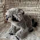 Ganz Webkinz Hm143 Retired Gray Raccoon Stuffed Animal Plush Toy No Code