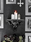 Killstar Shelf Black Notre Resin Wall One Size