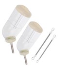  2 Pcs Pet Water Fountain Small Animal Supplies Bottle Squirrel Feeder