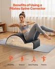Vevor Pilates Spine Corrector Fitness Pilates Accessory Spine Exercise Rubber