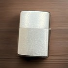 Vintage 1979 Zippo Lighter - Brushed Chrome - Rare 1979 Slash Stamp Error - Usa