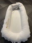 Dock A Tot Deluxe   White Baby Lounger