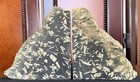 Chinese Writing Rock stone slab Bookends 11 Lbs 7 Oz - Rare Find