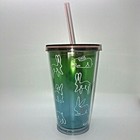 Starbucks 2019 Limited Edition Rainbow Easter Rabbit Grande Tumbler Rare 16oz
