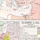 Europe In 1810   1815 - Napoleon Influence 1911 Original Antique Map W Video