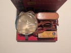 Graflex Graphic 35  Camera  original Box  With Leather Case  Flash And Bulbs 