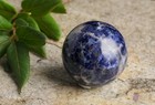 Sodalite Crystal Sphere - Crystal Ball  Housewarming Gift  Home Decor  E0162