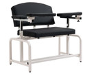 Np Lab Draw Chair Blood Drawing Chair Black New Factory Sealed Box Bariatric Sz