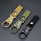 3pcs Carabiner Water Bottle Holder Clip Hook Belt Buckle Hanging Tactical Hiking