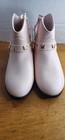 Cat   Jack Cowboy Boots Toddler Girls Pink   Gold Western Booties Zipper