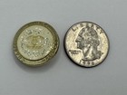 Lot Of 4 - Chanel Gold   Ivory Glittered- Cc Logo Buttons 22mm