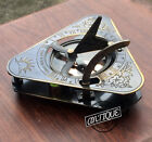Vintage Marina Vintage Sundial And Compass Clock Working Astrolabe Nautical Gift