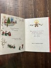 Vintage Mid-century Christmas Card Joyous Christmas Village