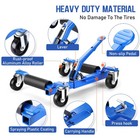 2pcs 1500 Lbs Mechanical Wheel Dolly Heavy Duty Positioning Tire Jack Car Lifter