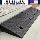 Portable Rubber Kerb Door Ramps Wheelchair Mobility Scooter Access Ramp Usa