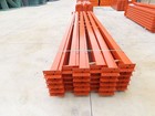 Interlake 14  168x 5  Teardrop Pallet Racking Rack Step Beam Crossmember 3100lb