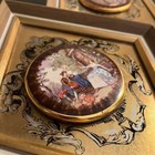 Set Of Hand Painted Porcelian Victorian Courting Couple