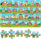 24pc Alphabet Train Jumbo Floor Puzzle Kids Giant Letters Education Toy