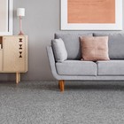 50 Pack Peel And Stick Carpet Tiles 12x12 Inch Commercial Floor Tiles Light Gray