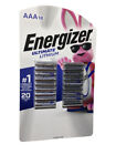 Energizer Ultimate Lithium Aaa 18-pack Batteries Expire 2040 2042 Sealed