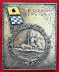 Netherlands   Dutch East Indies Commemorative Medal 1934  Ship Name  p  Sieben 
