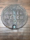 Vintage Ford Meter Box Co  Cast Iron Water Meter Cover Type X Wabash  Indiana