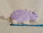 Pillow Pets 2010 Pastel Purple Unicorn Stuffed Animal Beanbag Plush Toy 6 