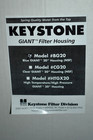 Keystone Blue Giant 20  Filter Housing Model Bg 20 Unused Open Box  1