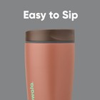 Owala Smoothsip Slider Insulated Stainless Steel Coffee 12 Ounces  Cozy Cocoa 