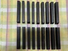 Antique Ebony Piano Key Sharps Pre 1900   s