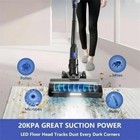 Moosoo Xc1 Lightweight Cordless Stick Vacuum Cleaner  Hard Floor   Pet Hair