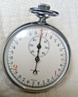 Rare 3 Second Stopwatch Gallet 7 Jewel Swiss Movements  Mechanical Working