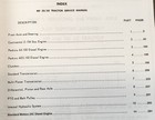 Lot Massey Ferguson 50 Tractor Parts Catalog Service Repair Manual Shop Book
