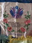 Junk Drawer Lot Vintage Ww11 Military Pillow Cover Lot Of  7 Plus Hankerchief 