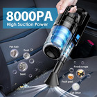 17-piece Car Detailing Kit With Vacuum  Brushes  And Cleaning Tools