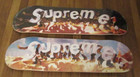 Supreme Apes Skateboard Deck Set Of 2 Night Day Lot Ss21 Supreme New York 2021