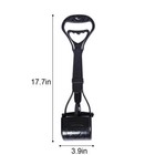 Pet Dog Pooper Scooper Non-breakable With Handle Pooper Scooper Waste Pick Tool