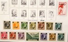 Mint 41 Stamp Wwii Set Luxembourg German Occupation 1940-41  Page Collection 
