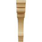 Ekena Millwork Corw02x08x09elal Small Ellis Wood Corbels  1 1 2 w X 7 1 2 d X   