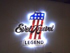 Evel Knievel Light Up  3d  Giant  Plaque  A Man Cave Great W remote