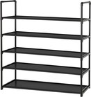 5 Tier Shoe Rack Sturdy Space Saving Shoe Storage Organizer For Home Office