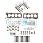 Head Gasket Set Intake Exhaust Valves 11mm Head Bolts Fit 11-14 Ford F150 5 0l