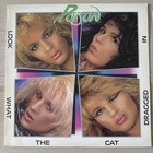 Poison - Look What The Cat Dragged In Vinyl 1986 Enigma Records Merch Flyer Rare