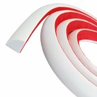 Peel And Stick Quarter Round Molding  1 2 X 39   Flexible Rubber White-39  