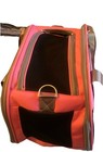 Pet Carrier Soft Sided Small Cat Dog Comfort Rose Wine Pink Bag Travel Approved