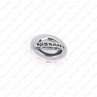 Set 4 Silver Nissan Wheel Center Caps 54mm For Altima Maxima Murano 40343au51a